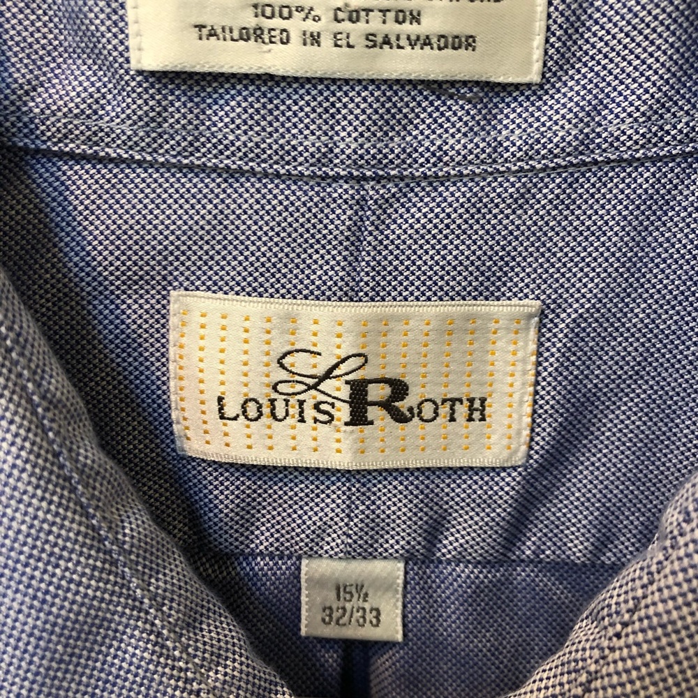 Louis Roth Cotton Shirt - Picture 3 of 8